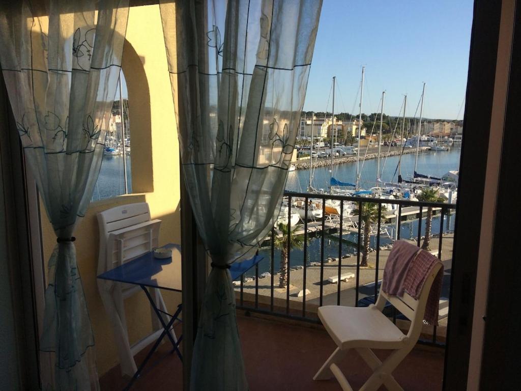 Gruissan Appartement Calme, Vue Sur Port De Plaisance -Clim, Empl.Parking Exterior photo